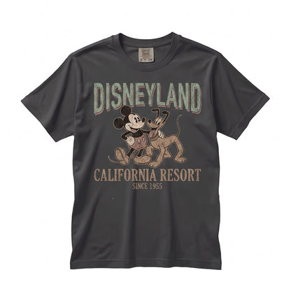 Retro Theme Park Family Vacation Magical Mouse Friends Apparel Unisex TShirt