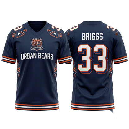 Unisex Breathable Mesh Football Fan Jersey - Lightweight Stitched Game Day Athletic Top
