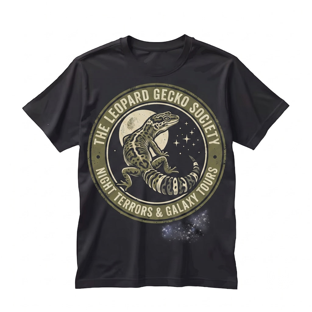 Three Leachianus Moon Lizard Graphic Top, New Caledonian Giant Gecko Lover Gift, Reptile Owner Apparel Unisex TShirt