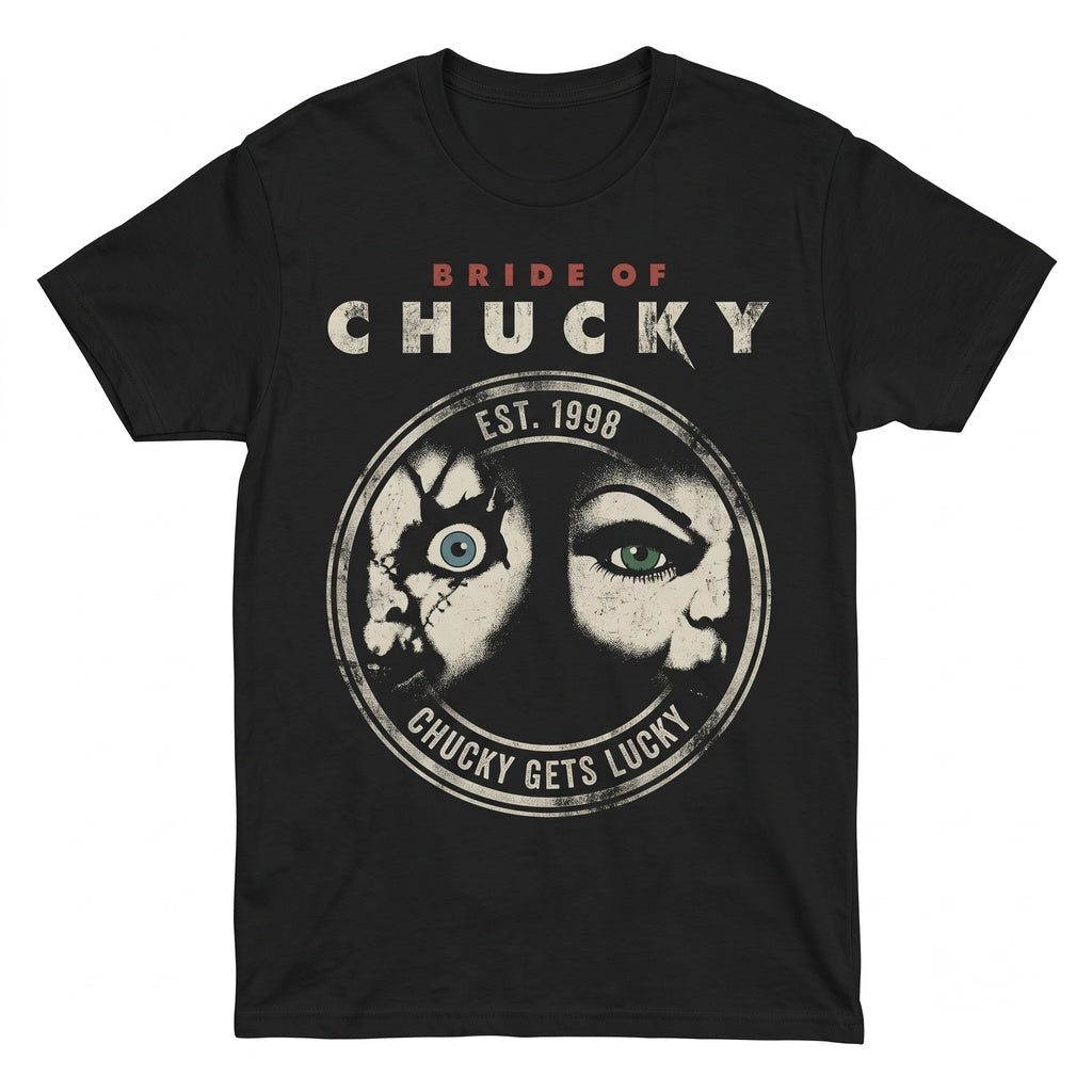 Vintage Killer Doll Graphic Cotton Horror Movie Fan Merch Apparel Unisex TShirt