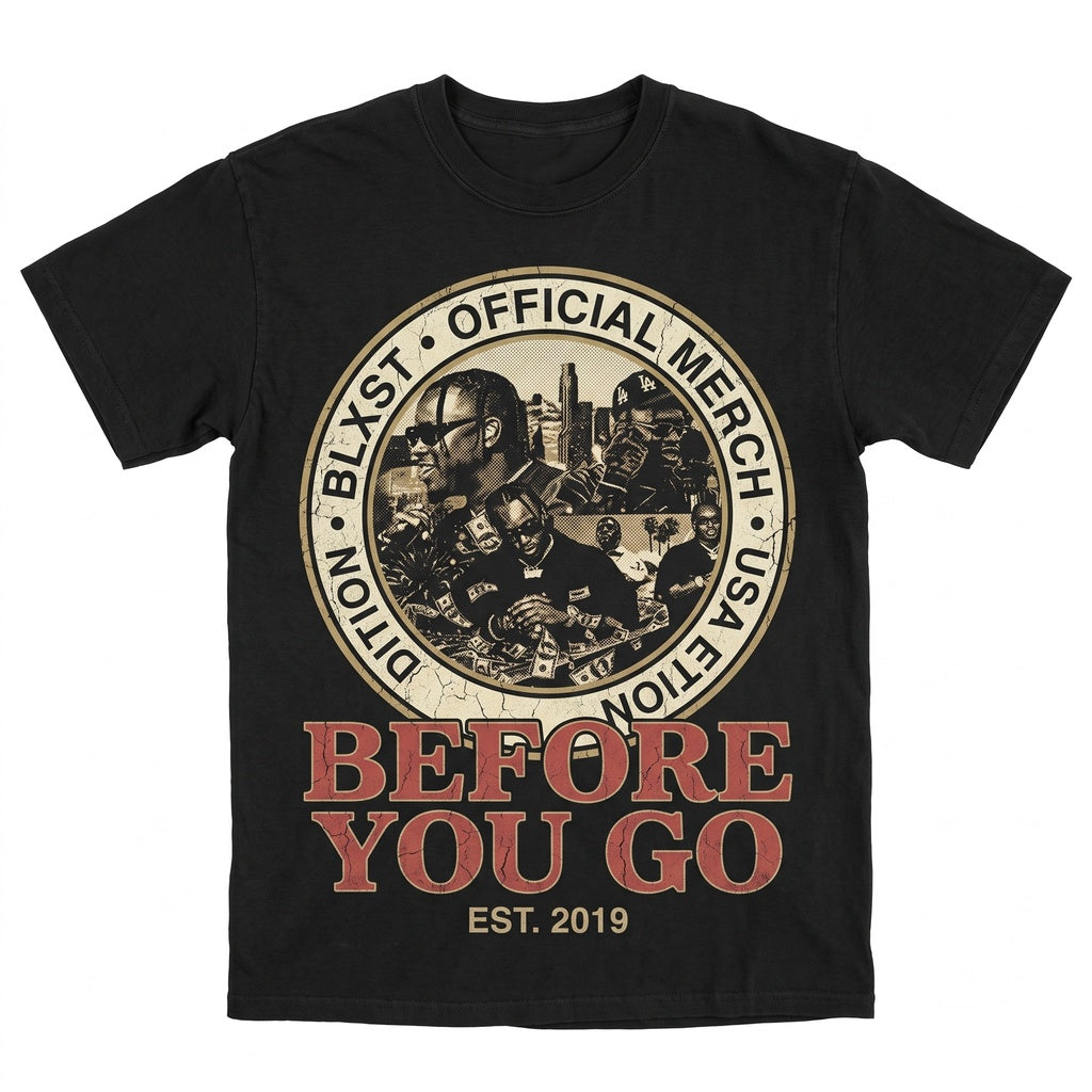 Blxst Before You Go Rap Tee No Love Lost Retro 90s Music Fan Apparel Unisex TShirt