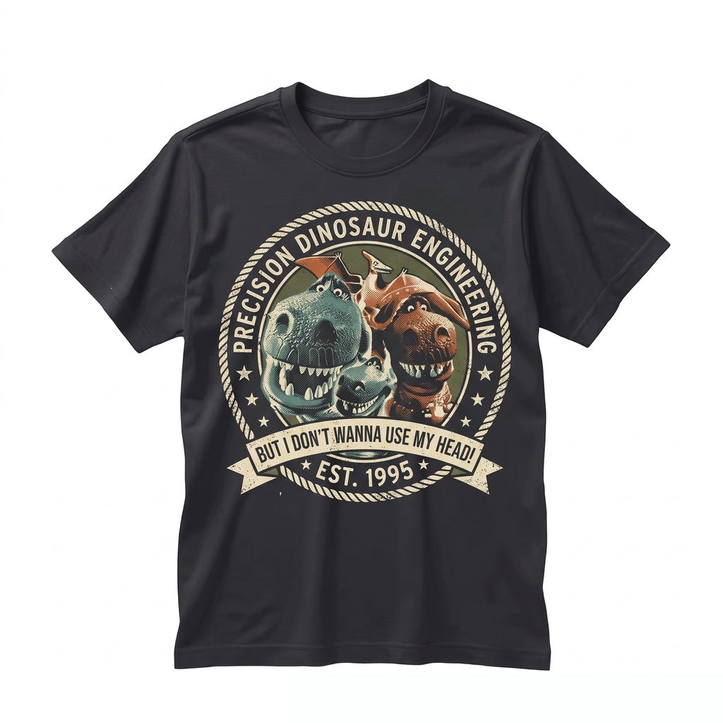 Green Dinosaur Oversized Graphic Family Vacation Matching Apparel Unisex TShirt