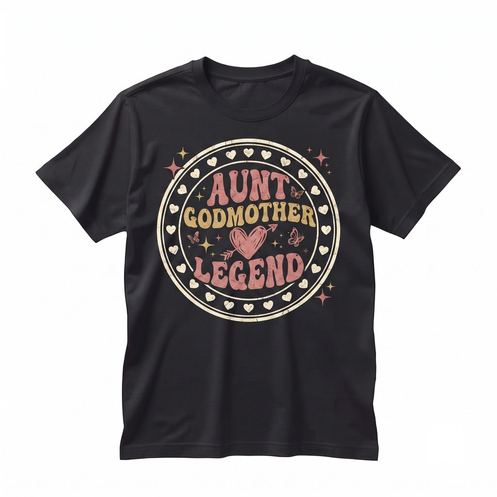 Aunt Godmother Legend Sweatshirt Funny Godparent Gift Unisex TShirt