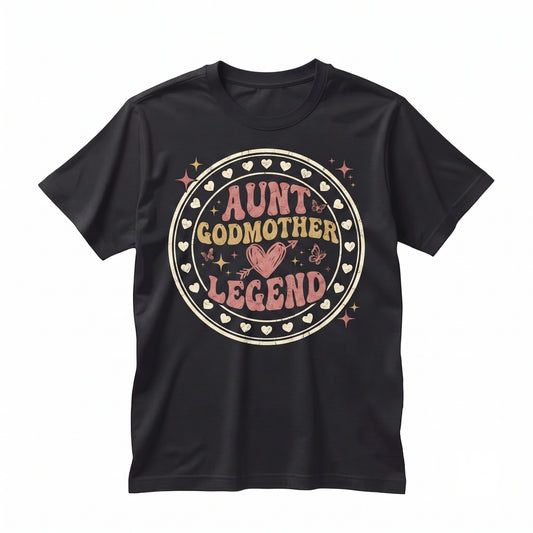 Aunt Godmother Legend Sweatshirt Funny Godparent Gift Unisex TShirt
