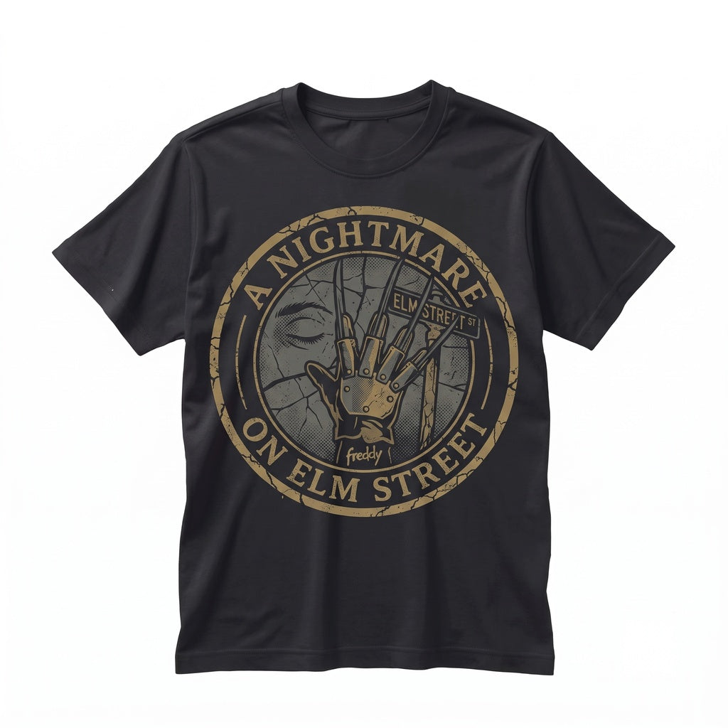 Classic Horror Movie Villain Graphic Horror Tee Unisex TShirt
