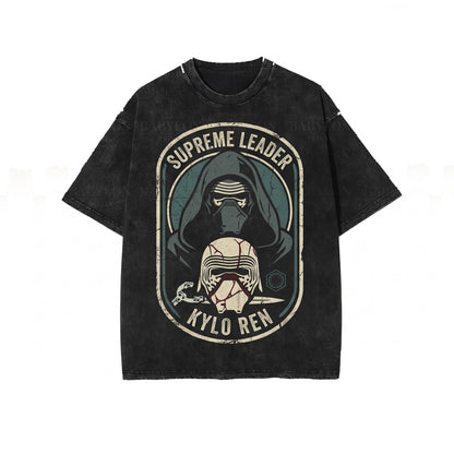 Oversized Kylo Ren Galaxys Edge Rise of the Resistance Force Awakens Dark Side Sith Villains Graphic Unisex TShirt