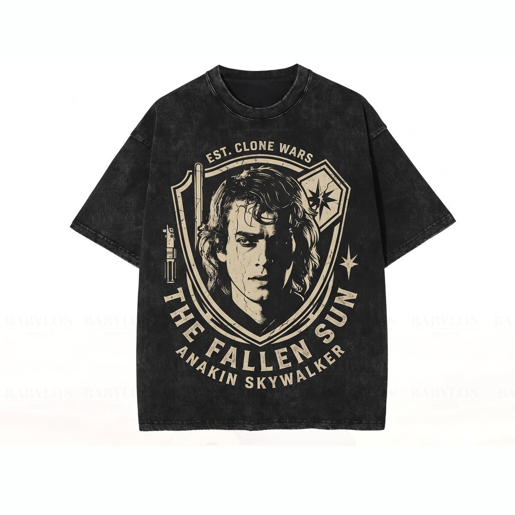 Anakin Skywalker Vintage Graphic Revenge of the Sith Dark Lord Fan Apparel Unisex TShirt