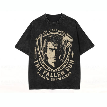 Anakin Skywalker Vintage Graphic Revenge of the Sith Dark Lord Fan Apparel Unisex TShirt