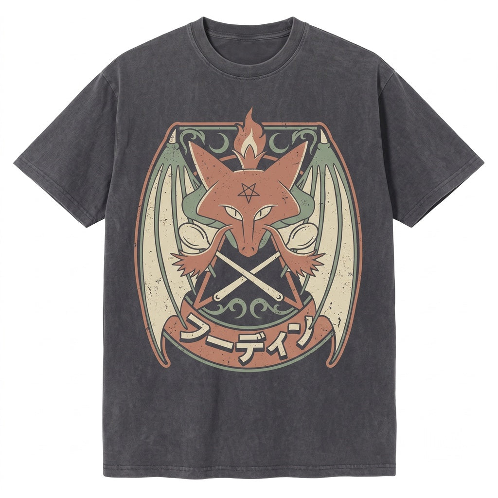 Vintage Retro Japanese Streetwear Graphic Sleeveless Top, Psychic Anime Alakazam Unisex TShirt