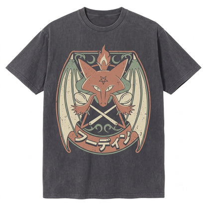 Vintage Retro Japanese Streetwear Graphic Sleeveless Top, Psychic Anime Alakazam Unisex TShirt