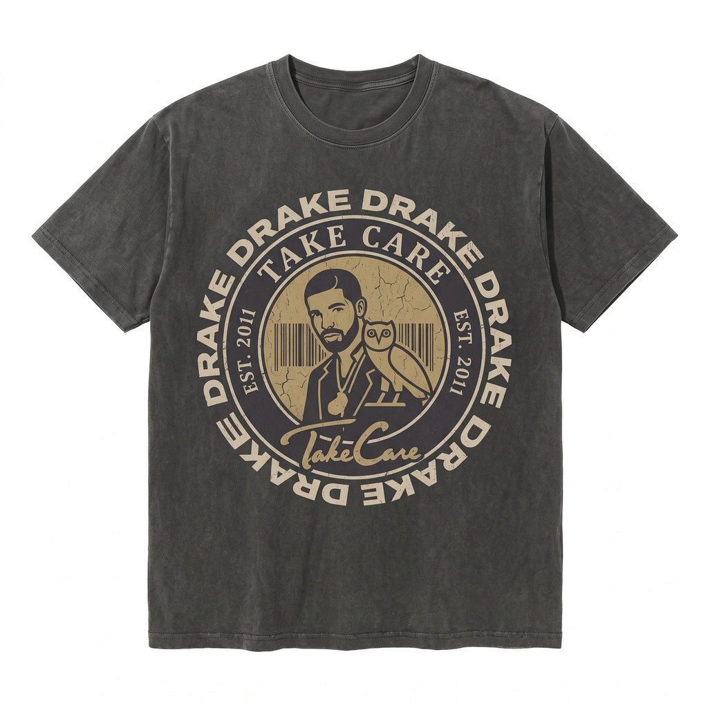 Drake Take Care Rap Aesthetic Hip Hop Concert Merch Unisex TShirt