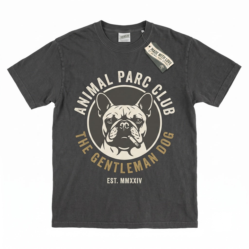 Smoking French Bulldog Graphic Vintage Y2K Grunge Funny Dog Face Pet Lover Gift Unisex TShirt