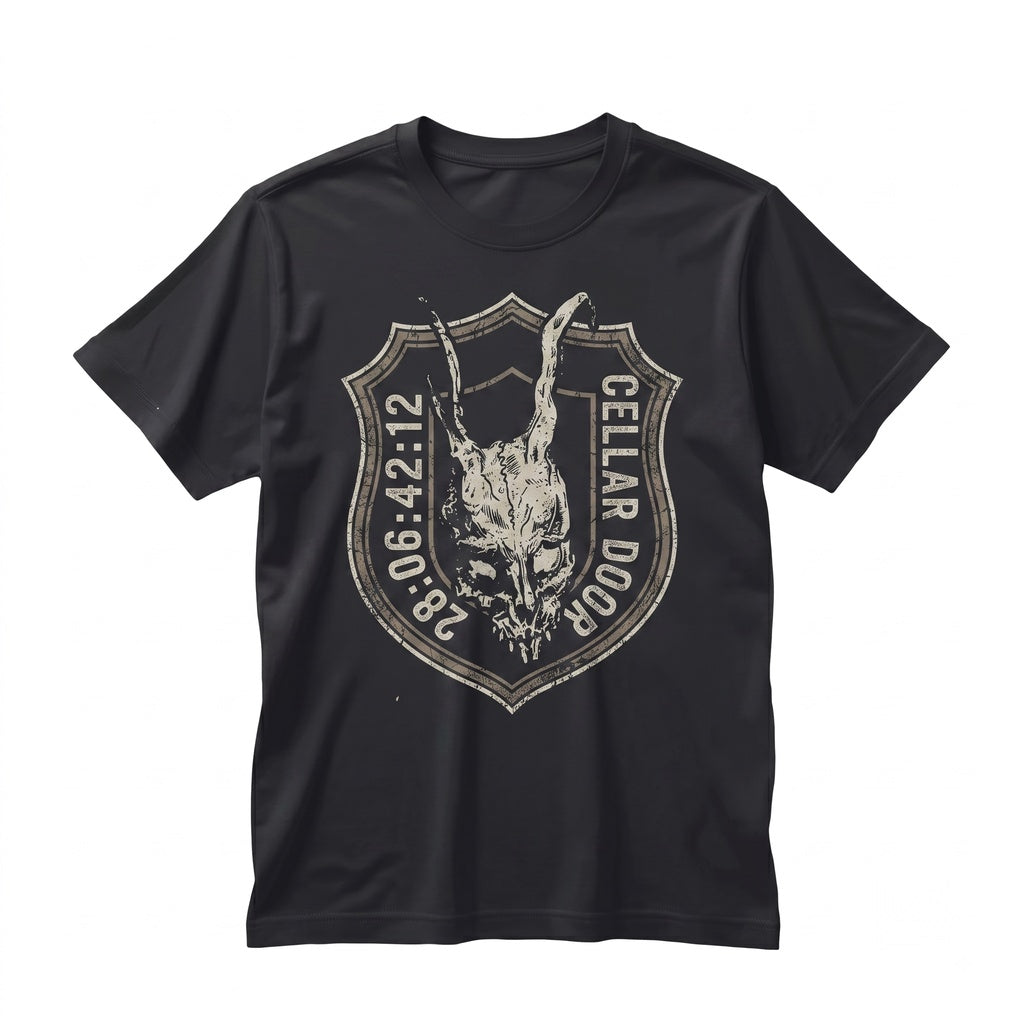 Evil Rabbit Horror Film Y2K Gothic Vintage Cult Classic Graphic Unisex TShirt