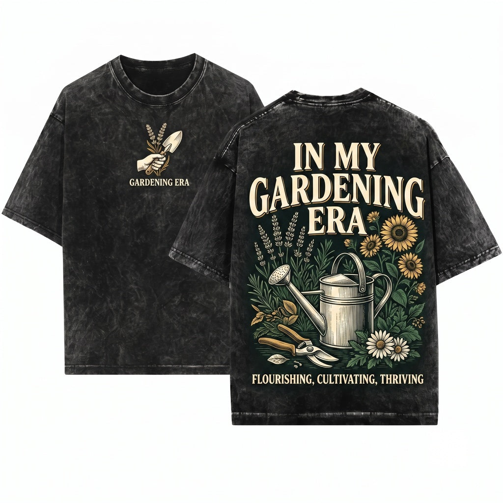 Gardening Era Plant Lover Unisex Wash T-Shirt