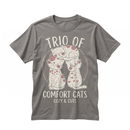 Funny Meow Cat Valentine Gift Customizable Ceramic Novelty Graphic Unisex TShirt