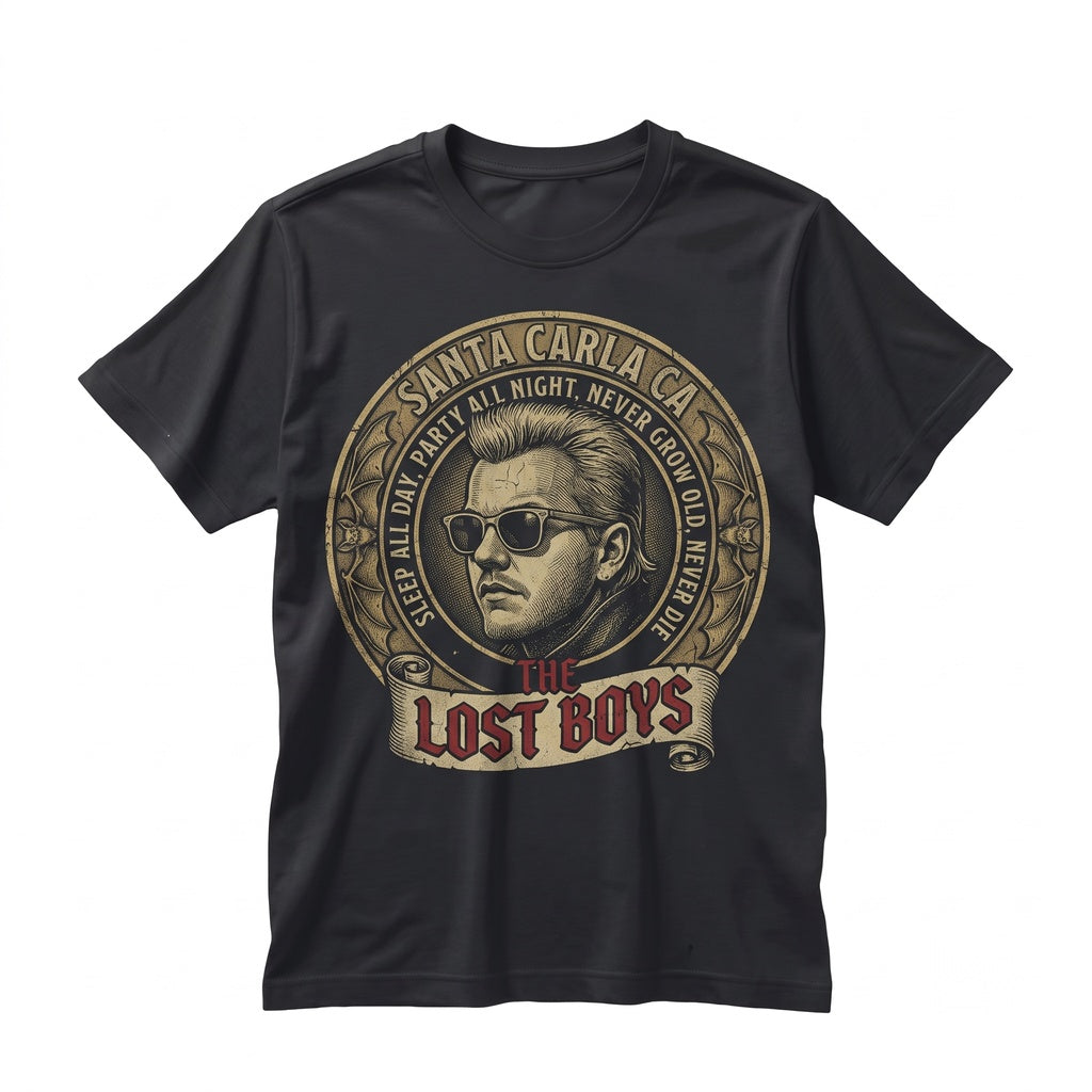 Vintage 1980s Cult Classic Vampire Horror Graphic Cotton Unisex TShirt