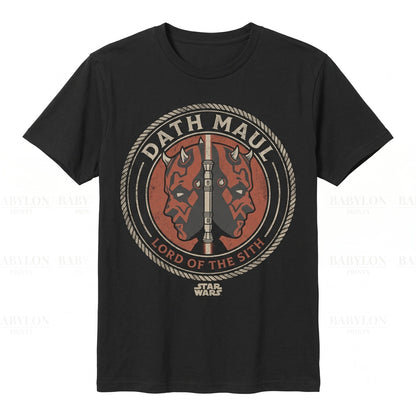 Vintage Darth Maul Shadow Lord Graphic Sweatshirt Hoodie Sith Clone Wars Gift Unisex TShirt