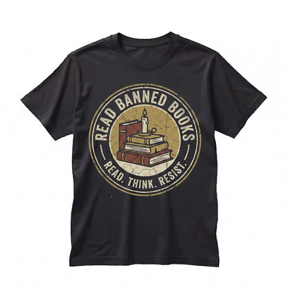 Read Banned Books Librarian Bookworm Gift for Lover Unisex TShirt