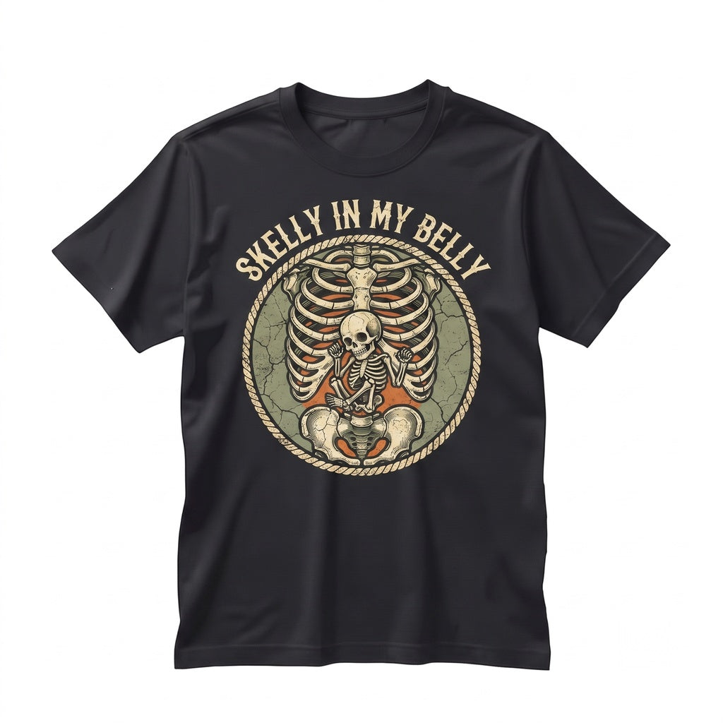 Halloween Pregnancy Spooky Mama Announcement October Maternity Unisex TShirt