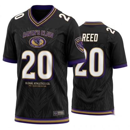 Unisex Stitched Football Fan Jersey - Lightweight Breathable Mesh Game Day Athletic Top