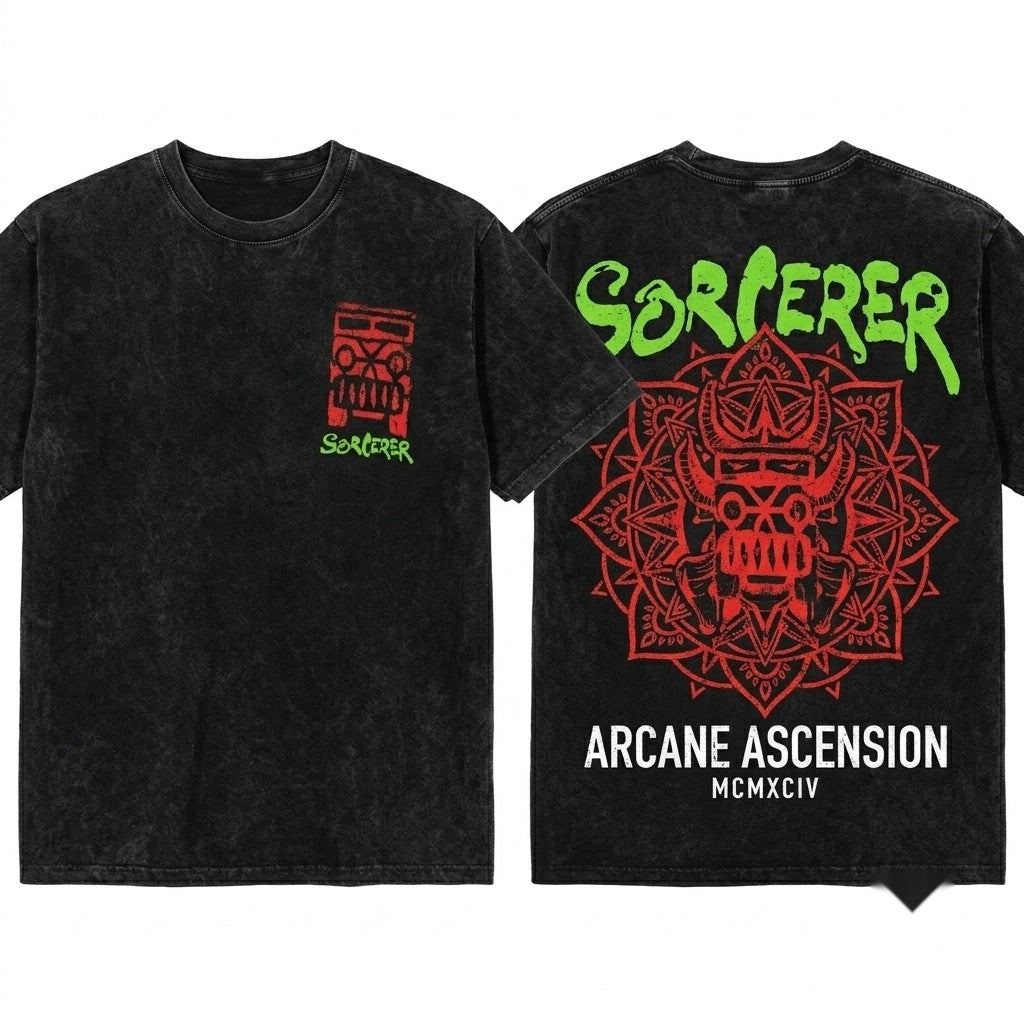Sorcerer Heavy Truck Retro Cinema Vintage Vehicle Film Poster Graphic Print Apparel Unisex Wash T-Shirt