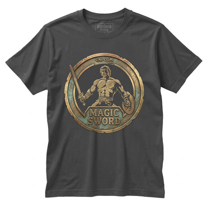 Fantasy Mystic Blade Graphic Apparel Cotton Magic Sword Unisex TShirt