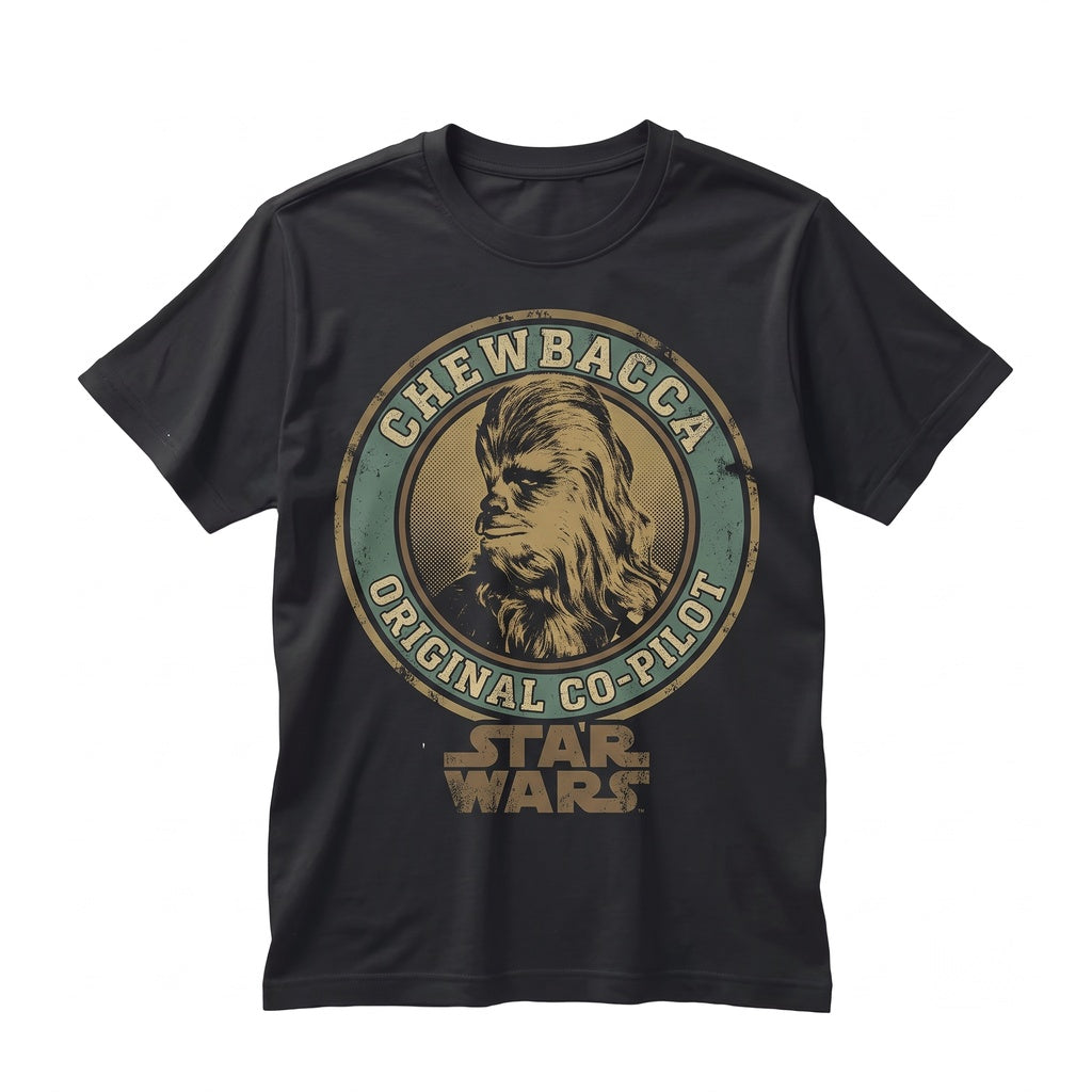 Vintage Chewbacca Sci-Fi Wookiee Graphic Apparel, Empire Strikes Back Gift Hoodie Sweatshirt Unisex TShirt