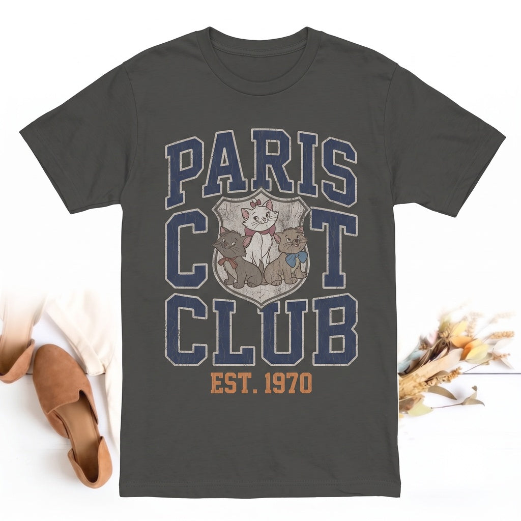 Marie Toulouse Berlioz Aristocats Kittens Theme Park Vacation Family Matching Apparel Unisex TShirt