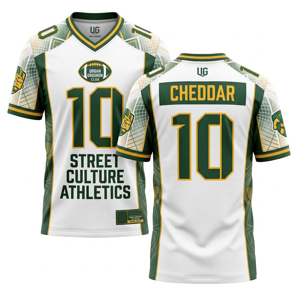 Unisex Stitched Game Day Football Jersey - Breathable Lightweight Mesh Fan Shirt