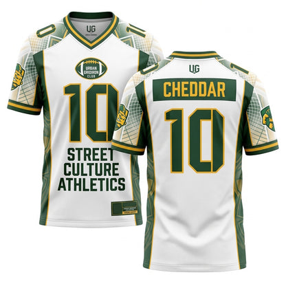 Unisex Stitched Game Day Football Jersey - Breathable Lightweight Mesh Fan Shirt