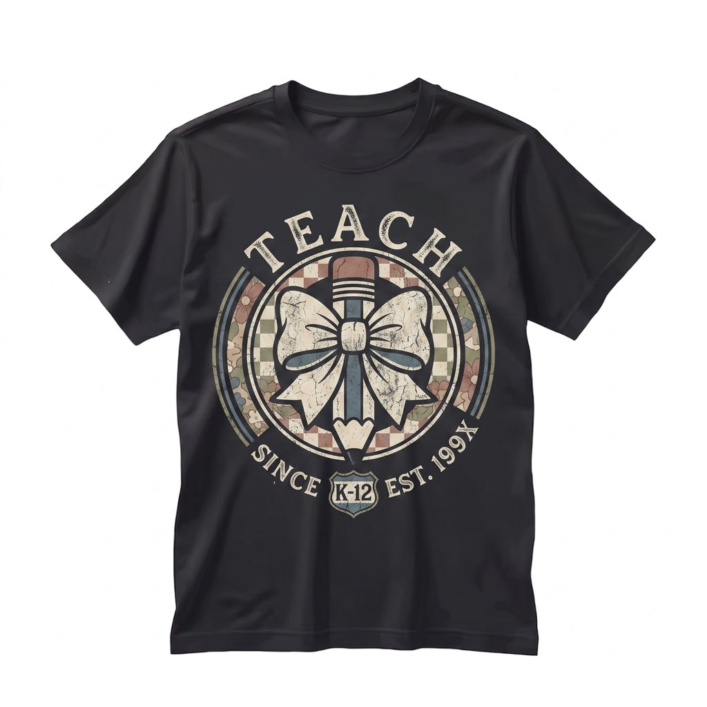 Cute Floral Teach Appreciation Gift Funny Educator Unisex TShirt