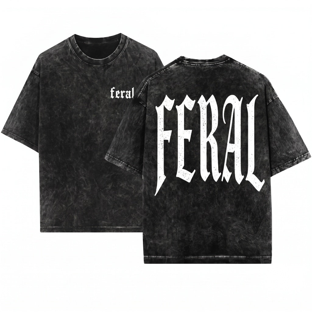 Feral Era Sarcastic Funny Quote Cowgirl Best Friend Gift Comfort Unisex Wash T-Shirt