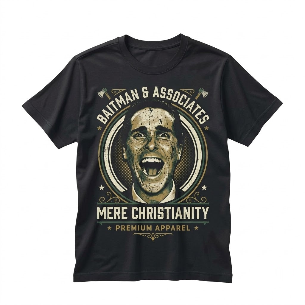 I Am Hardcore Christian Bale Fan Funny Meme Movie Parody Aesthetic Graphic Top Unisex TShirt