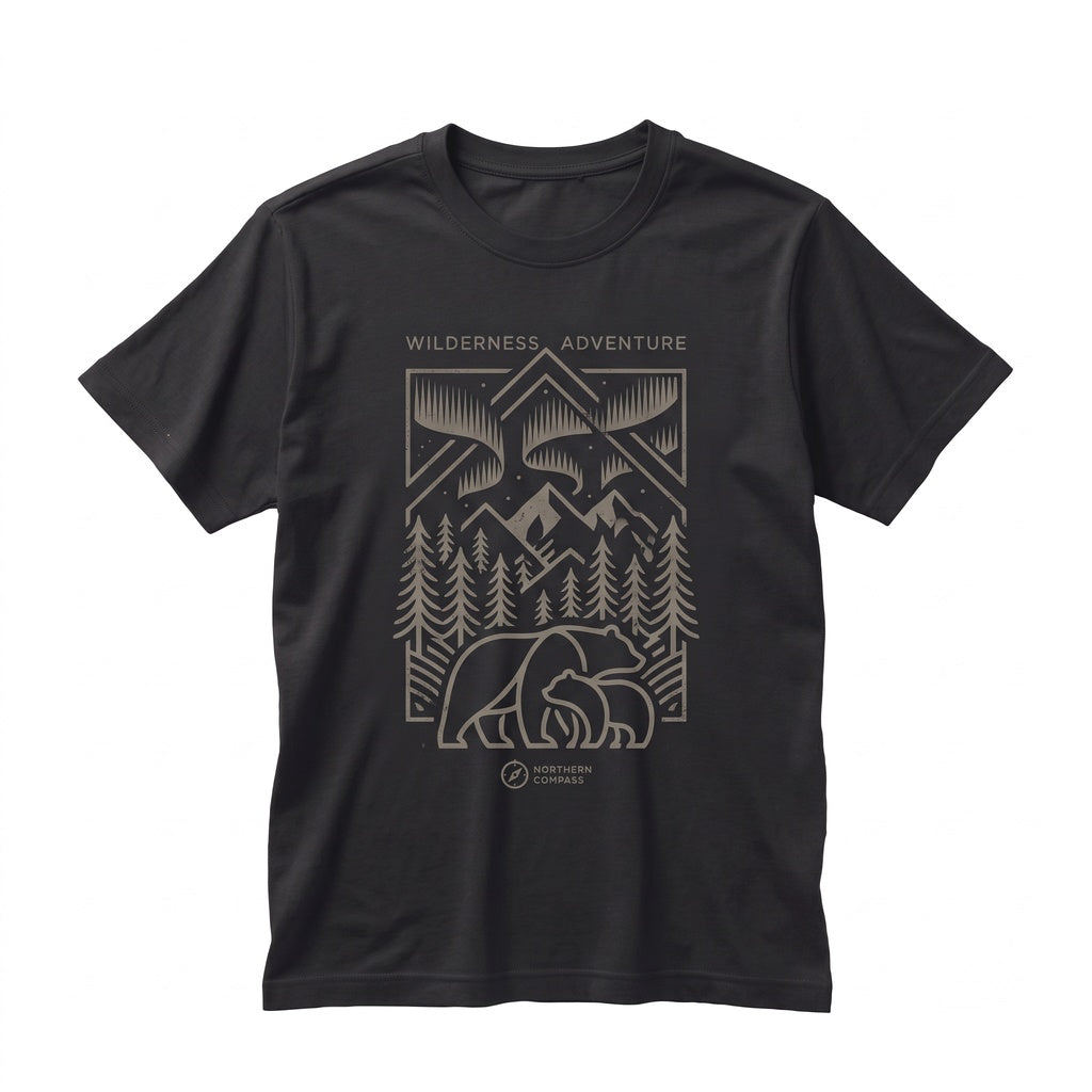 Retro Alaska Wilderness Bear Kenai Koda Animal Kingdom Family Vacation Apparel Brotherhood Graphic Gift Unisex TShirt