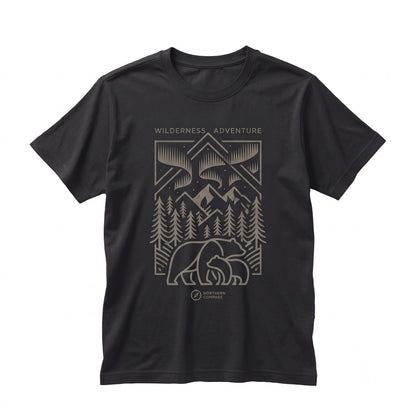 Retro Alaska Wilderness Bear Kenai Koda Animal Kingdom Family Vacation Apparel Brotherhood Graphic Gift Unisex TShirt