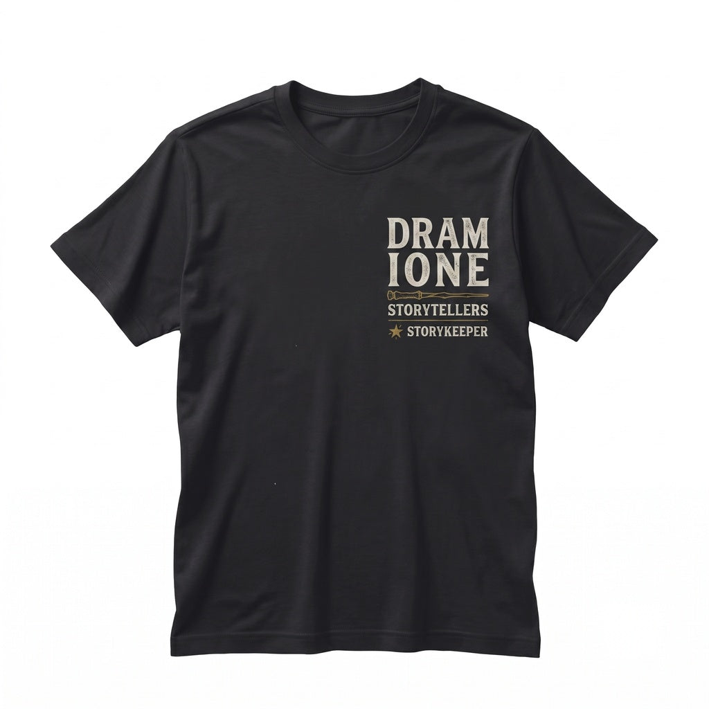 Dramione Inspired Embroidered Dark Academia Fantasy Romance Fanfic Reader Gift Forbidden Lovers Aesthetic Unisex TShirt