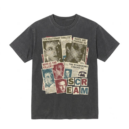 Halloween Scream Movie Spooky Season Graphic Unisex TShirt