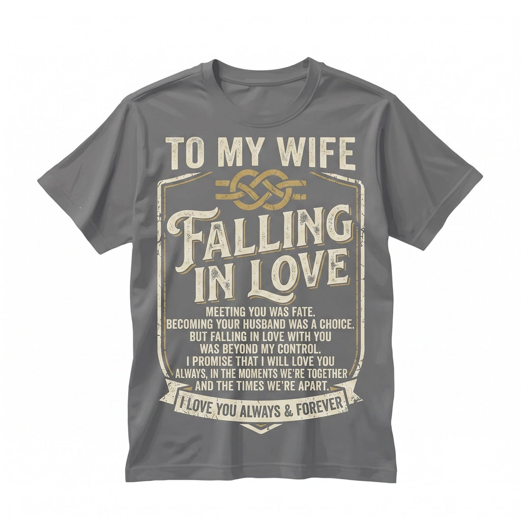 Personalized To My Wife Necklace With Message Card From Husband Anniversary Christmas Jewelry Gift For Her Unisex TShirt