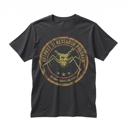 Outpost 31 Antarctic Research Station Sci-Fi Horror Alien Film Vintage Graphic Unisex TShirt