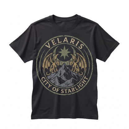 Velaris City of Starlight Night Court Bookish Fantasy Reader Gift Unisex TShirt