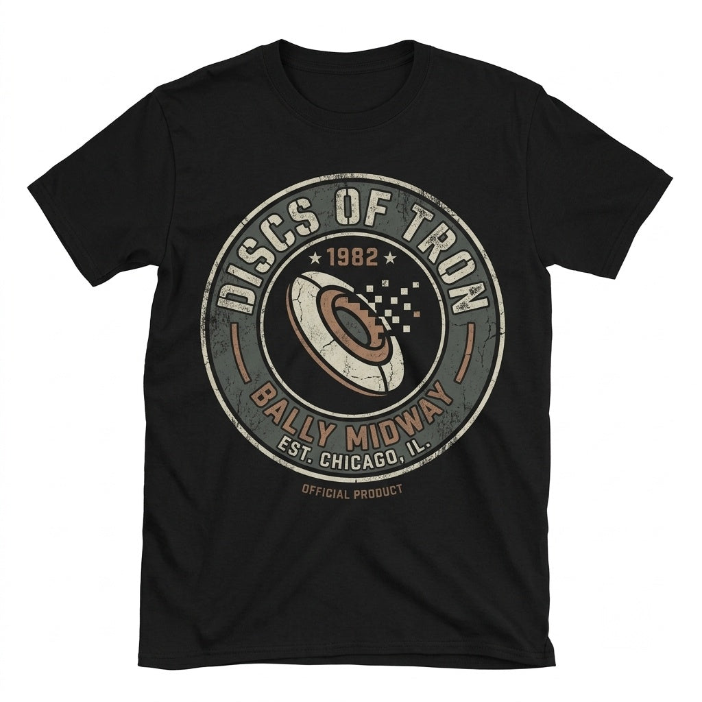 Discs of Tron Vintage Arcade Game Unisex TShirt
