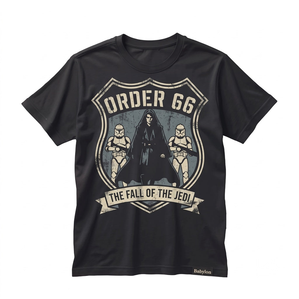 Revenge of the Sith Anakin Skywalker Darth Vader Order 66 Galaxy Edge Graphic Apparel Unisex TShirt