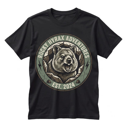 Hyrax Autism Vintage Retro Graphic Novelty Gift For Men Women Unisex TShirt