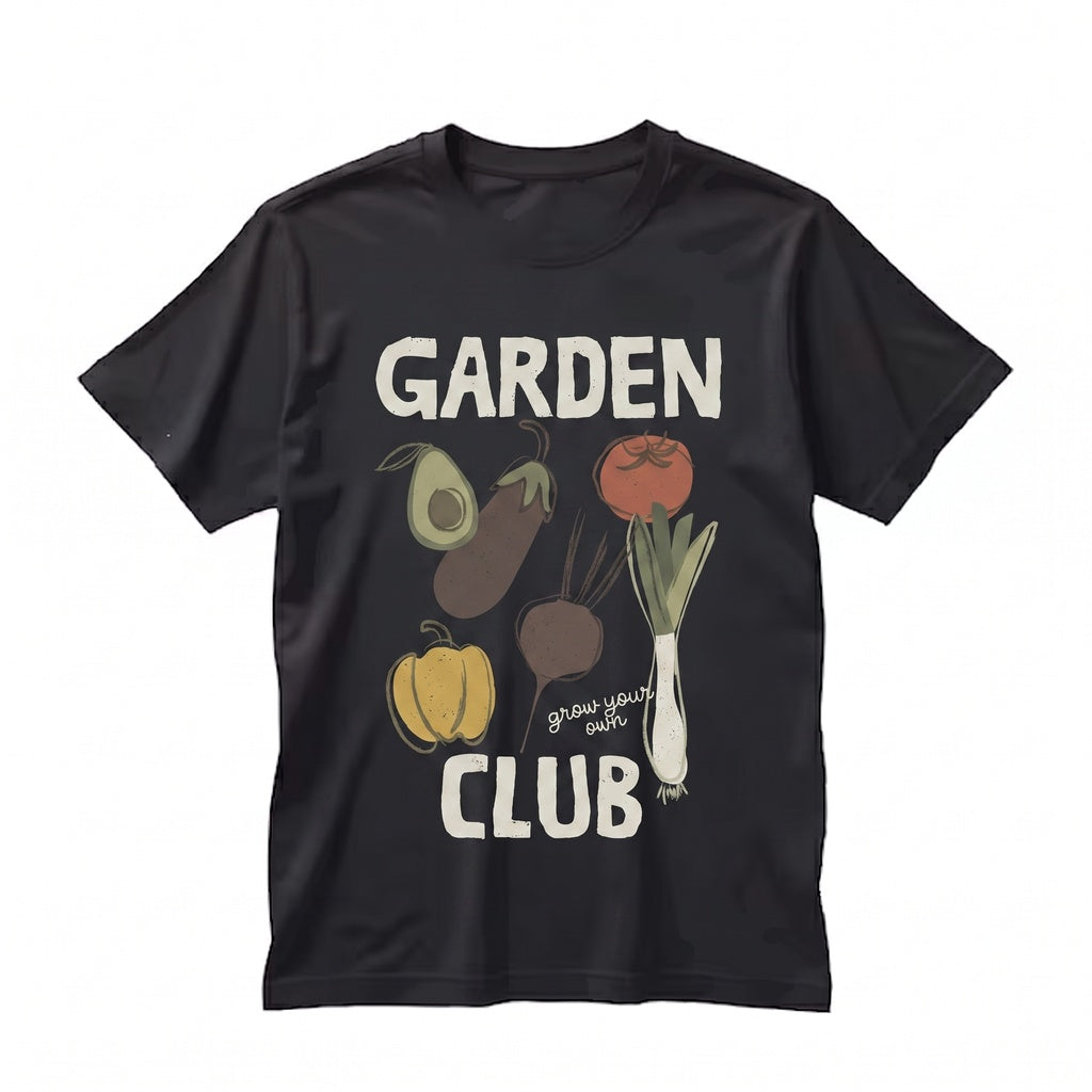 Garden Club Grow Your Own Veggie Graphic Plant Lover Gift Unisex TShirt