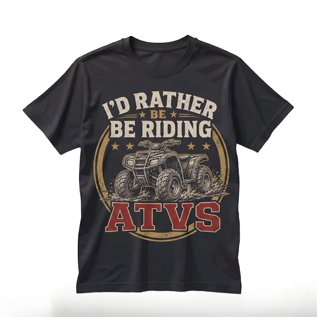 ATV Riding Distressed Trail Apparel for Outdoor Enthusiasts Unisex TShirt