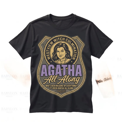 Vintage Agatha Harkness Witchcraft Graphic Retro Fan Gift Unisex TShirt