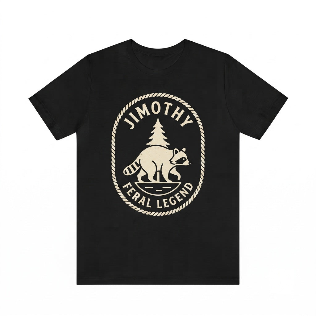 Jimothy Trendy Raccoon Meme Oversize Apparel Unisex TShirt