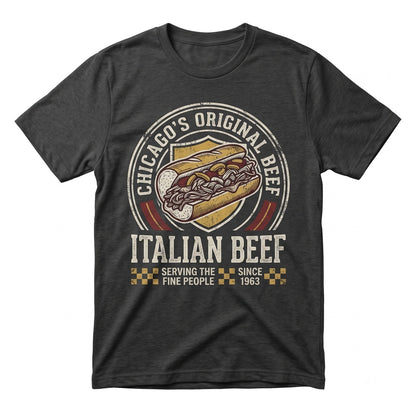 Vintage Chicagoland Italian Beef Original Restaurant Bear Graphic Unisex TShirt