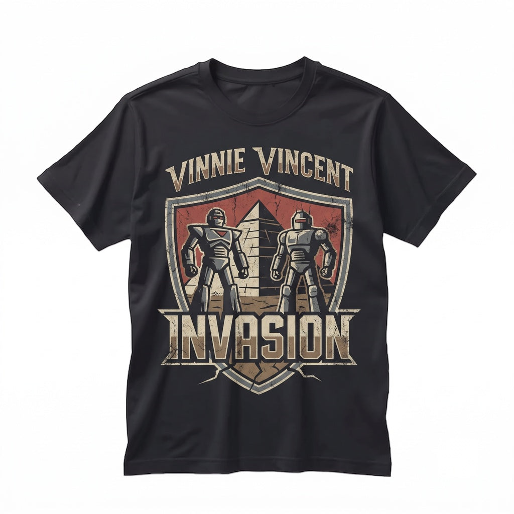 Vinnie Vincent Vintage 80s Hard Rock Glam Metal Guitarist Graphic Cotton Unisex TShirt