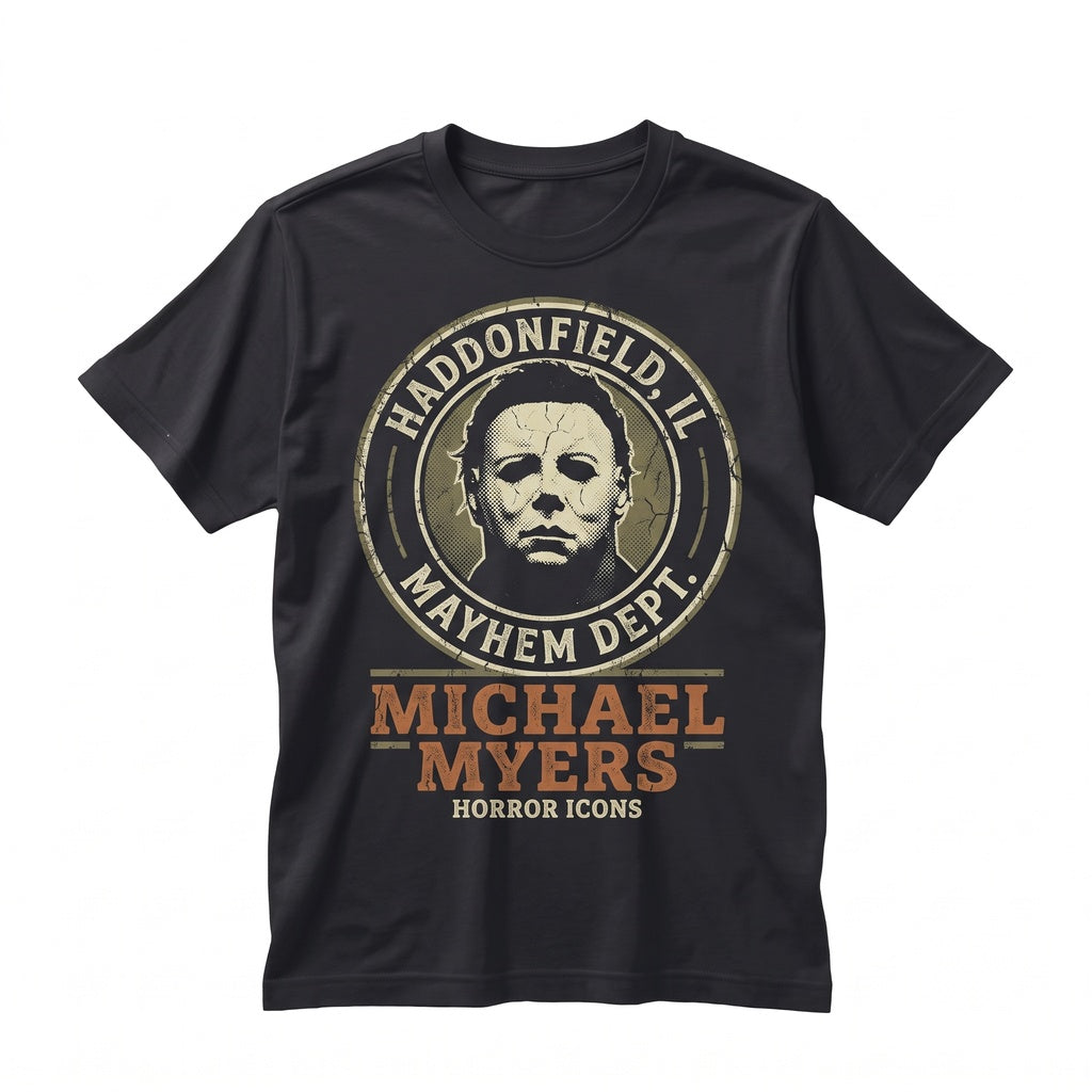 Vintage Slasher Killer Horror Film Graphic Scary Movie Fan Apparel Unisex TShirt